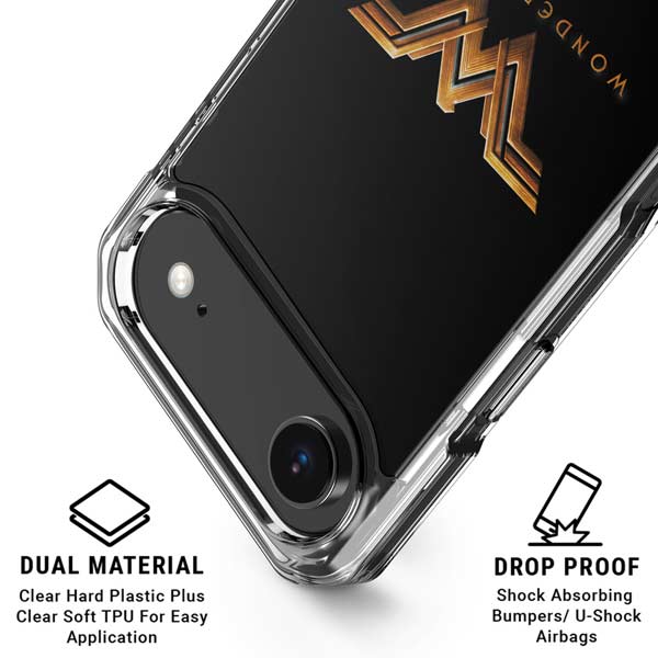 DC Comics Wonder Woman Gold Emblem iPhone 17 Air Clear Case