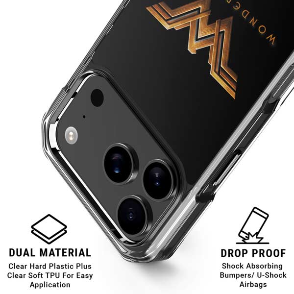 DC Comics Wonder Woman Gold Emblem iPhone 17 Pro MagSafe Case