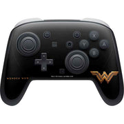 DC Comics Wonder Woman Gold Emblem Nintendo Switch 2 (2025) Pro Controller Skin