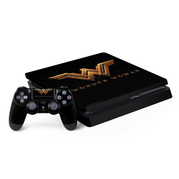 DC Comics Wonder Woman Gold Emblem PlayStation PS4 Skins