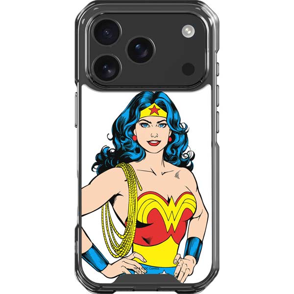 DC Comics Wonder Woman iPhone 17 Pro Clear Case