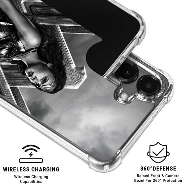 The Justice League (2017) Wonder Woman Poster Galaxy S26 Clear Case