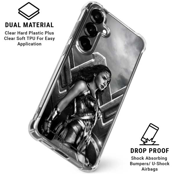 The Justice League (2017) Wonder Woman Poster Galaxy S26 Clear Case