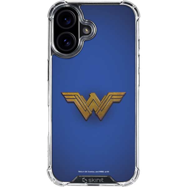 DC Comics Wonder Woman Movie Emblem iPhone 17 Clear Case