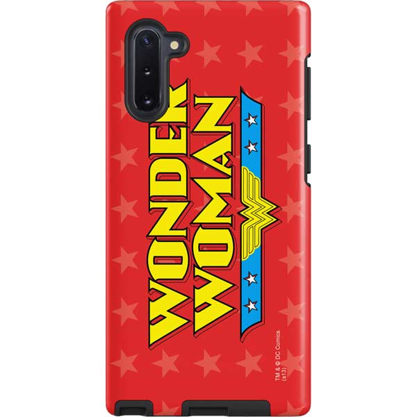 DC Comics Wonder Woman Logo Galaxy Cases