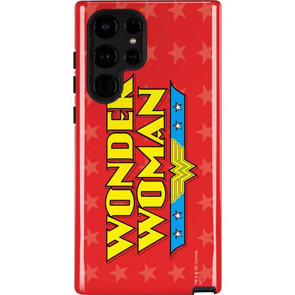 DC Comics Wonder Woman Logo Galaxy Cases