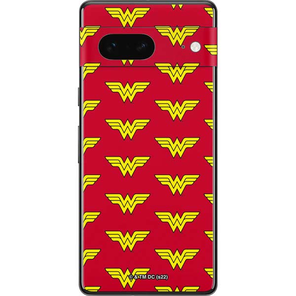 DC Comics Wonder Woman Logo Pattern Pixel Skins