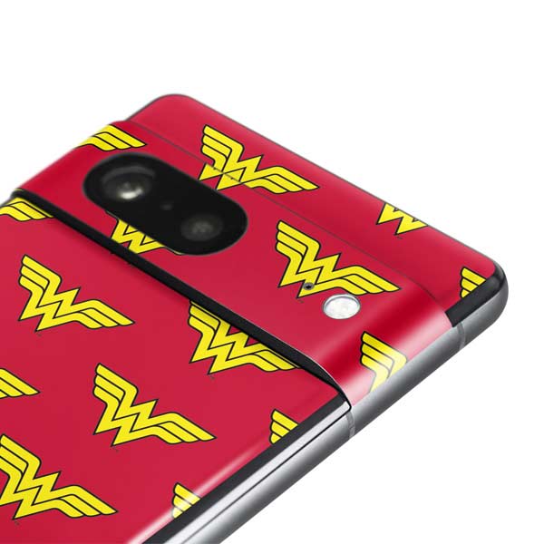 DC Comics Wonder Woman Logo Pattern Pixel Skins