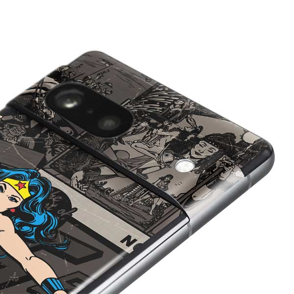 DC Comics Wonder Woman Vintage pose pattern Pixel Skins