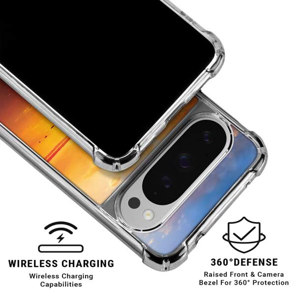DC Comics Wonder Woman Character Movie Poster Google Pixel 10 Pro Clear Case