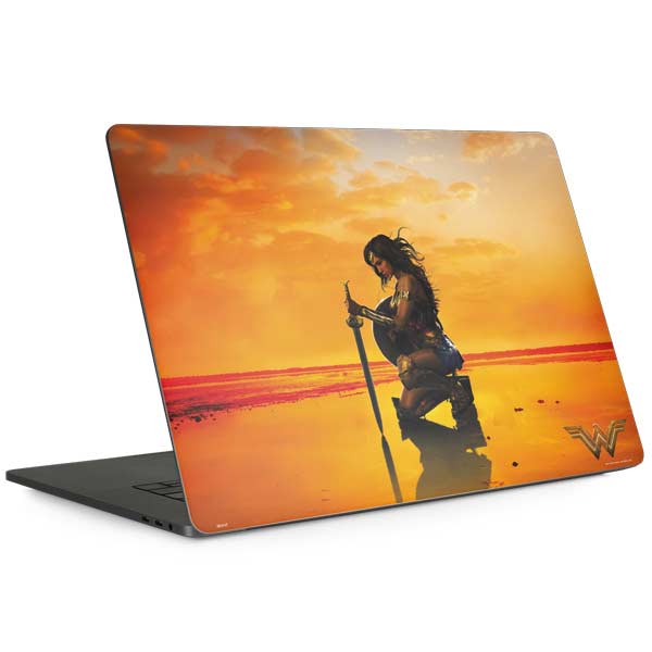 DC Comics Wonder Woman Character Movie Poster MacBook Skins