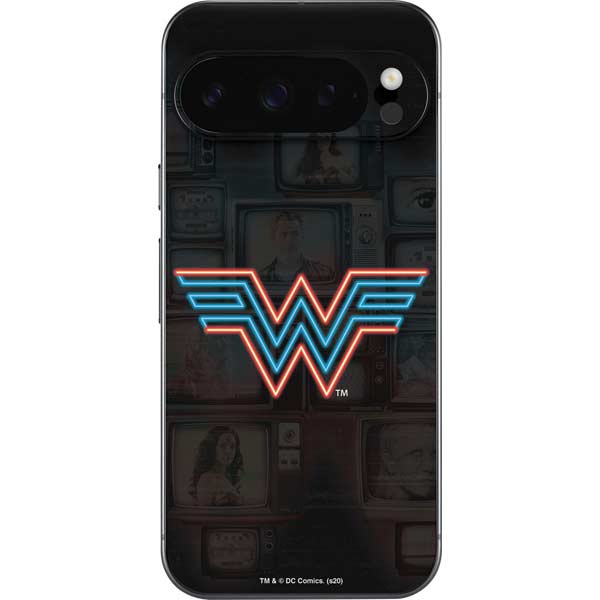 Wonder Woman 1984 (2020) Neon Logo Google Pixel 10 Pro XL Skin