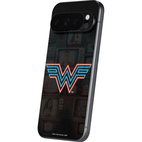 Wonder Woman 1984 (2020) Neon Logo Google Pixel 10 Pro XL Skin