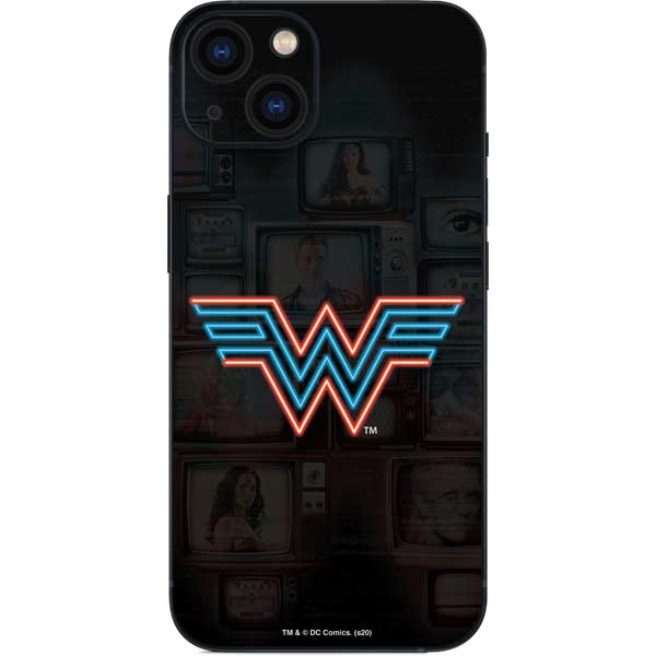 Wonder Woman 1984 (2020) Neon Logo iPhone Skins