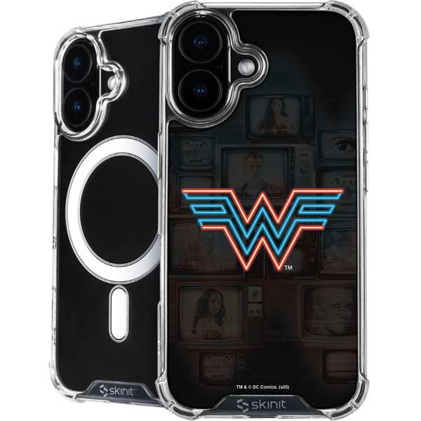 Wonder Woman 1984 (2020) Neon Logo iPhone 17 MagSafe Case