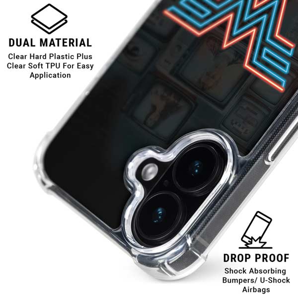 Wonder Woman 1984 (2020) Neon Logo iPhone 17 MagSafe Case