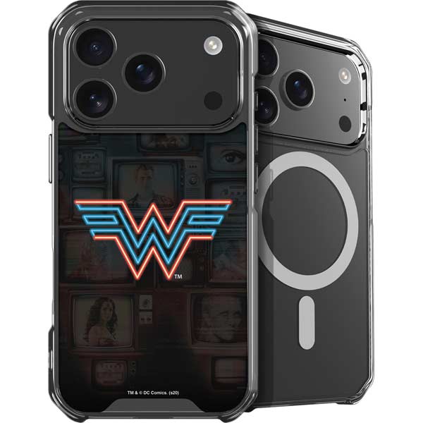Wonder Woman 1984 (2020) Neon Logo iPhone 17 Pro Max MagSafe Case