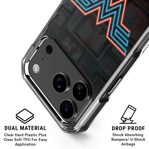 Wonder Woman 1984 (2020) Neon Logo iPhone 17 Pro Max MagSafe Case