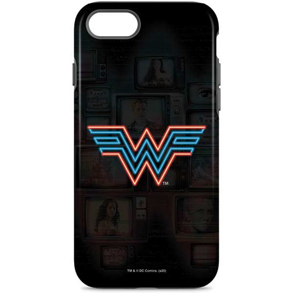 Wonder Woman 1984 (2020) Neon Logo iPhone Cases