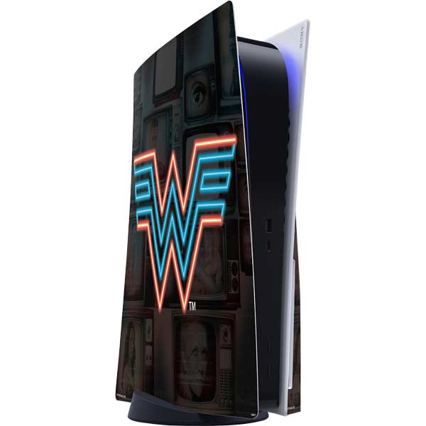 Wonder Woman 1984 (2020) Neon Logo PlayStation PS5 Skins