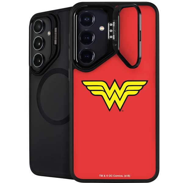 DC Comics Wonder Woman Classic Logo Galaxy S26 Kickstand Case