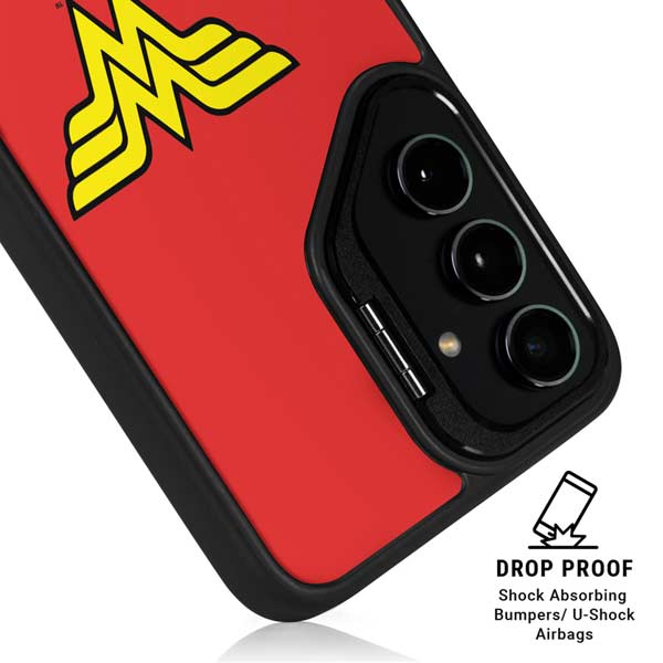 DC Comics Wonder Woman Classic Logo Galaxy S26 Kickstand Case