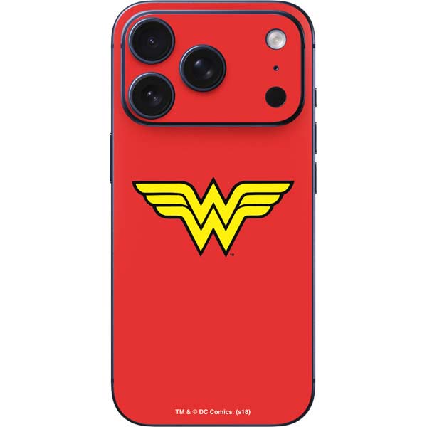 DC Comics Wonder Woman Classic Logo iPhone 17 Pro Skin
