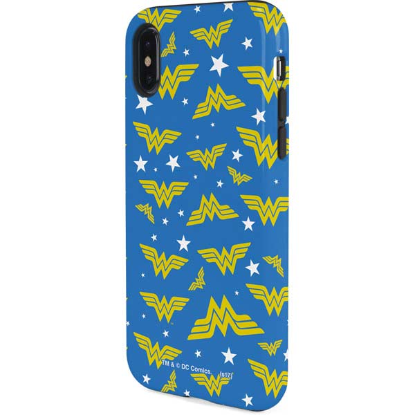 DC Comics Wonder Woman Pattern iPhone XS Pro Case