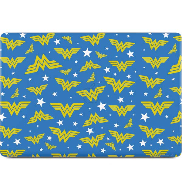 DC Comics Wonder Woman Pattern MacBook Skins