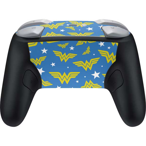 DC Comics Wonder Woman Pattern Nintendo Switch 2 (2025) Pro Controller Skin