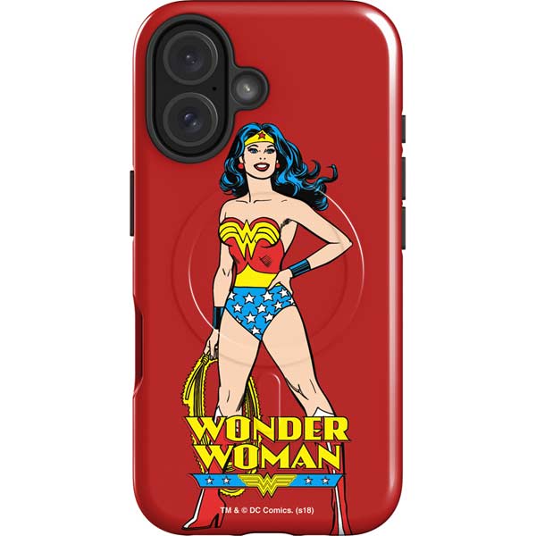 DC Comics Wonder Woman Portrait iPhone 16 Magsafe Impact Case
