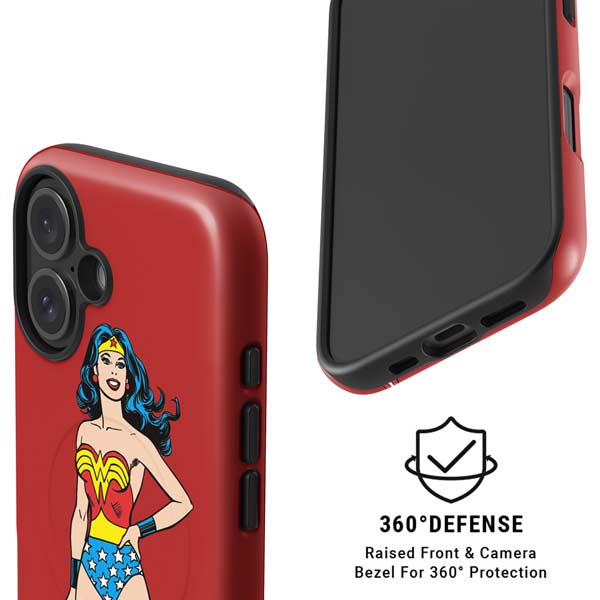 DC Comics Wonder Woman Portrait iPhone 16 Magsafe Impact Case