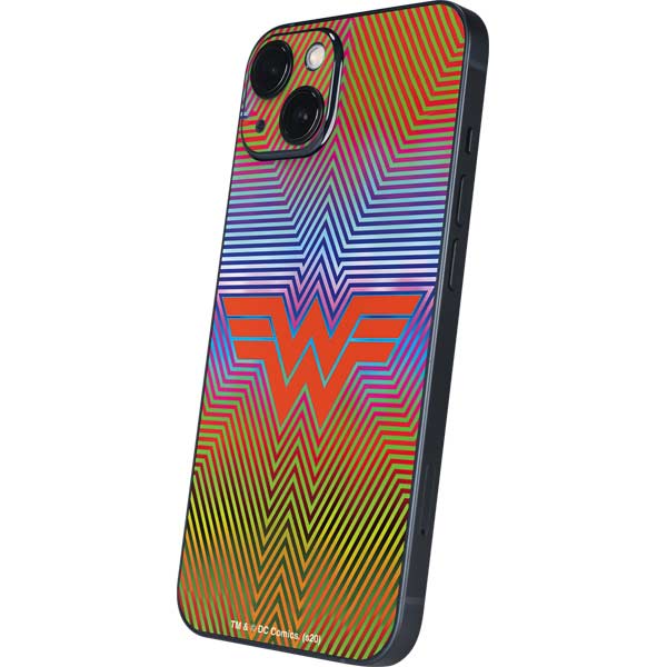 Wonder Woman 1984 (2020) Rainbow Chevron Logo iPhone Skins