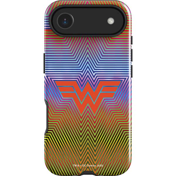 Wonder Woman 1984 (2020) Rainbow Chevron Logo iPhone 17 Air Impact Case