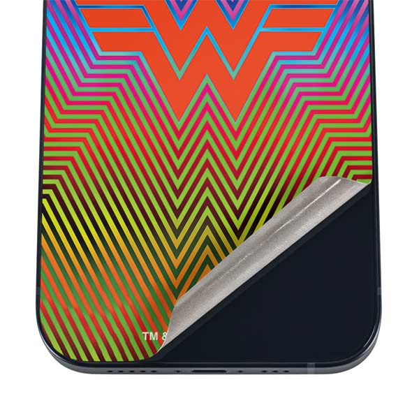 Wonder Woman 1984 (2020) Rainbow Chevron Logo iPhone 17 Pro Max Skin