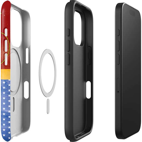 DC Comics Wonder Woman Ready to Fight iPhone 16 Pro Max Magsafe Impact Case