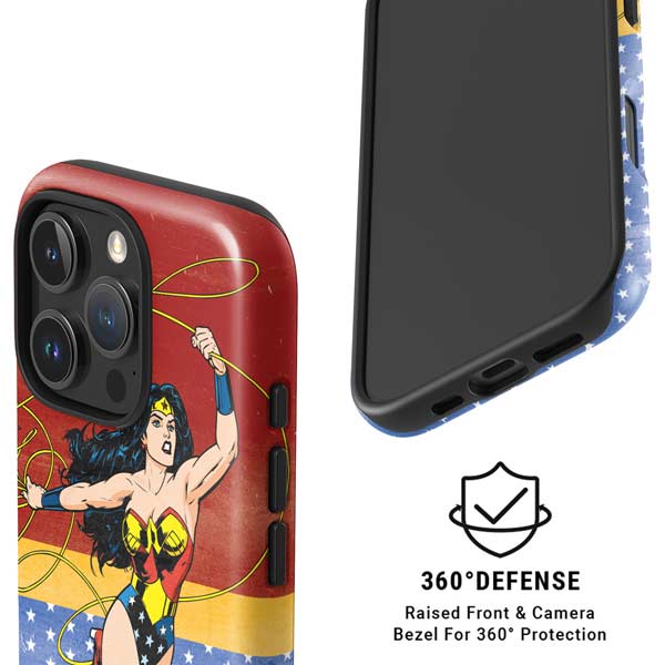 DC Comics Wonder Woman Ready to Fight iPhone 16 Pro Max Magsafe Impact Case
