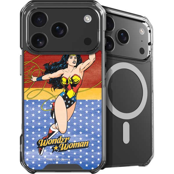 DC Comics Wonder Woman Ready to Fight iPhone 17 Pro Max MagSafe Case