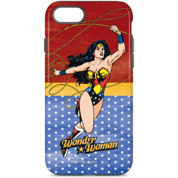 DC Comics Wonder Woman Ready to Fight iPhone Cases