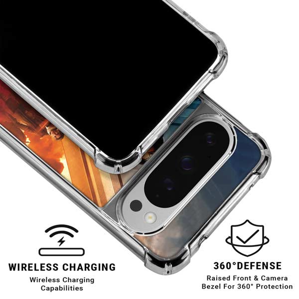DC Comics Wonder Woman Main characters Poster Google Pixel 10 Pro Clear Case