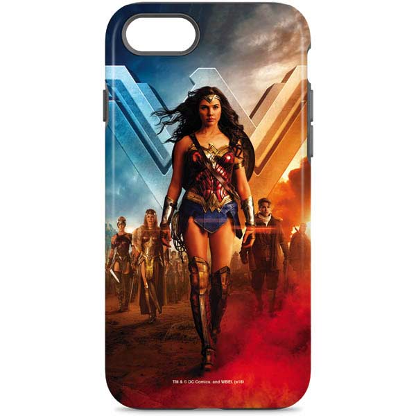 DC Comics Wonder Woman Main characters Poster iPhone Cases