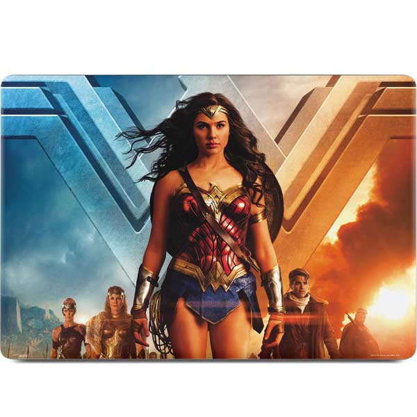 DC Comics Wonder Woman Main characters Poster MacBook Skins