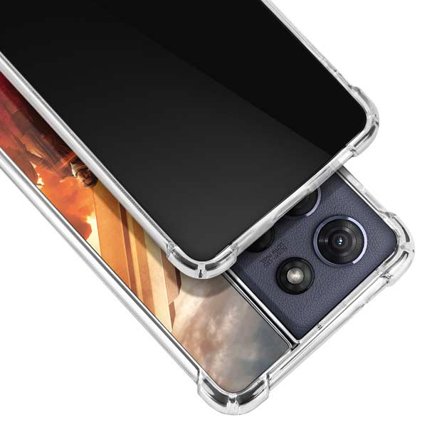 DC Comics Wonder Woman Main characters Poster Moto G Power 5G (2025) Clear Case