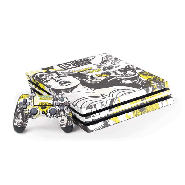 DC Comics Wonder Woman Vintage Comic Art PlayStation PS4 Skins