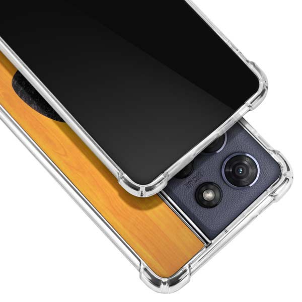 Wood Guitar Moto G Stylus 5G (2025) Clear Case
