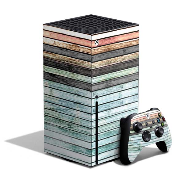 Wooden Stripes Xbox Series X Skins