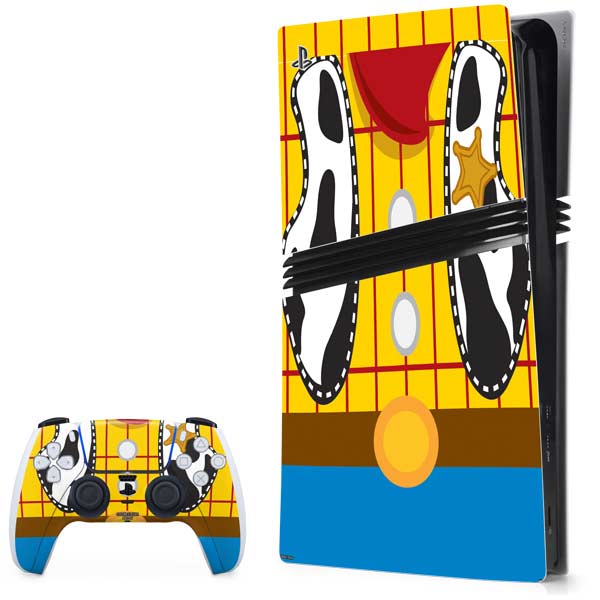 Disney Toy Story Woody Apparel PlayStation PS5 Skins