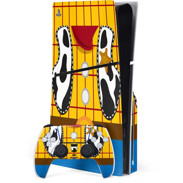 Disney Toy Story Woody Apparel PlayStation PS5 Skins