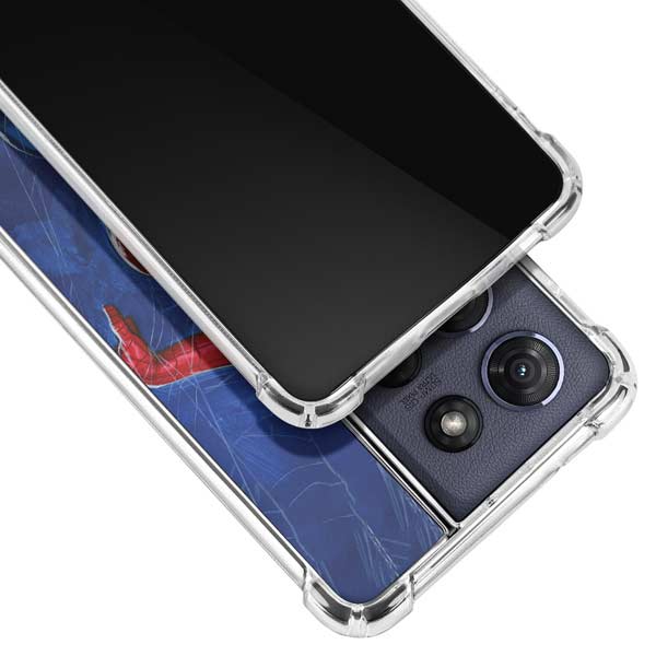 Marvel Spiderman World of Webs Moto G 5G (2025) Clear Case
