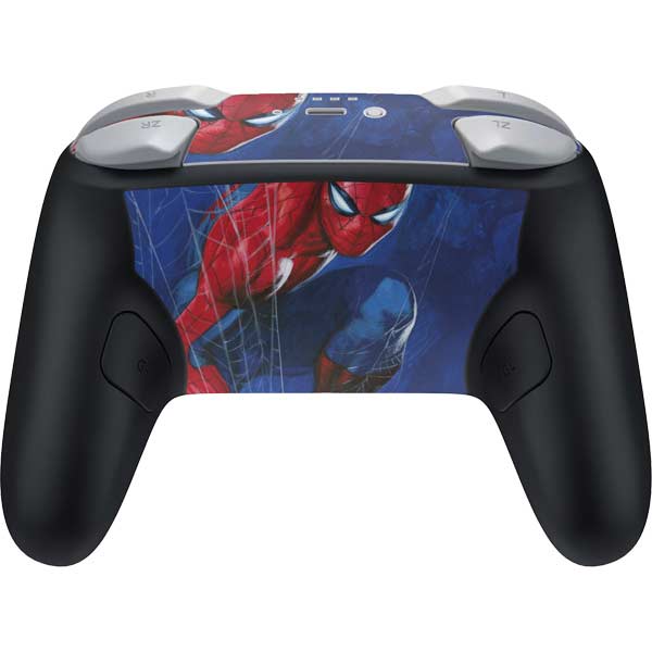 Marvel Spiderman World of Webs Nintendo Switch 2 (2025) Pro Controller Skin